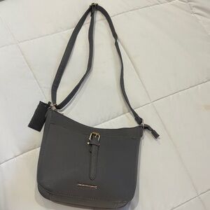 Elegant Gray Shoulder Bag